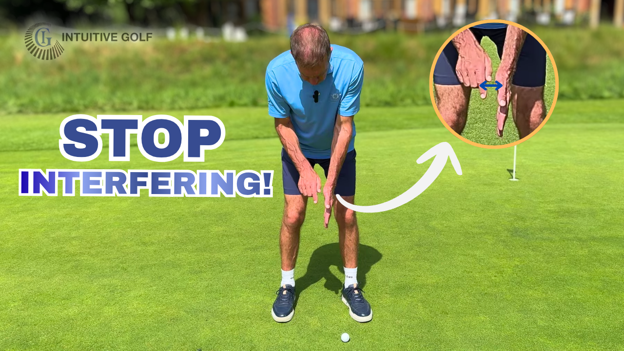 Load video: Easy setup method to help you identify the perfect ball position every time you swing